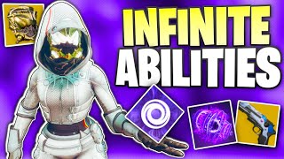 The BEST Void Hunter PvP Build INFINITE Abilities  Dominate The Crucible Destiny 2 [upl. by Liauqram206]