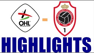 OH Leuven vs Royal Antwerp 11 Highlights  Pro League 20242025 [upl. by Rodgiva180]