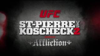 UFC© 124 Georges St Pierre VS Josh Koscheck Presented by Affliction [upl. by Winstonn]