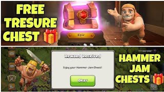 How to Claim Your HAMMER JAM Special FREE Chests in Clash of Clans hammerjam clashofclans 🪵 [upl. by Venuti481]