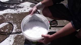 Cool Trick With Car Soap  More Suds amp Lubrication [upl. by Yebot]