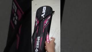 MR DIY BADMINTON RACKET GOOD QUALITY [upl. by Dnilasor]