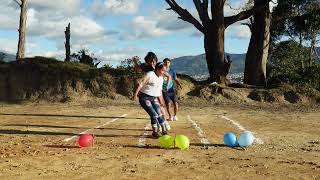 Saltando los globos con amigos 😂🤣 [upl. by Kwei]