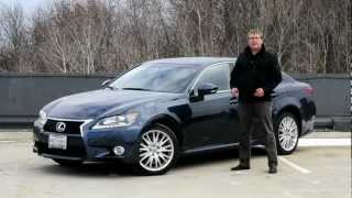 IHS Auto Reviews 2013 Lexus GS350 AWD with Enform [upl. by Aisa]