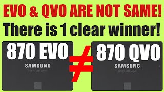 Samsung 870 EVO vs 870 QVO [upl. by Atikihs280]