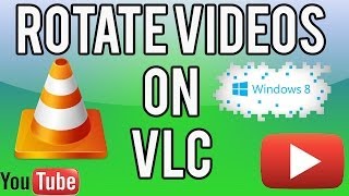 How to ROTATE VIDEOS on VLC media player amp SAVE  Easy Simple TUTORIAL [upl. by Fan]