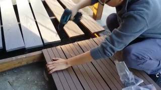 EP Decking Inc Composite Decking Installation Video [upl. by Karry]