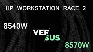 HP Workstation Race 2  8540W vs 8570W [upl. by Eimat]