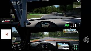 Rennsport beta v ACC comparison  Mercedes AMG  Monza [upl. by Odette]