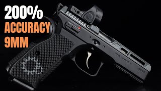 TOP 5 MOST ACCURATE 9MM PISTOLS ON THE PLANET 2024 [upl. by Shanta]