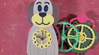 Clock 56 Crafty Clock Creation for Kids [upl. by Eixirt]