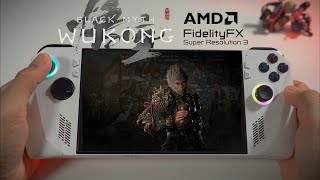 Black myth Wukong  Asus Rog Ally  Z1 EX  FRS 30 Settings  25W  Gameplay  Lets See [upl. by Anivid638]