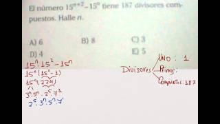 Cantidad de Divisores uno divisores primos divisores compuestos [upl. by Eustis183]