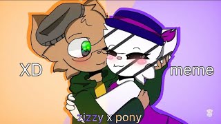 • TOP 20 • ZIZZY X PONY  PIGGY ANIMATION MEME • [upl. by Bore392]