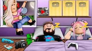 I Snuck Into A YOUTUBER ONLY Sleepover Roblox [upl. by Ward585]