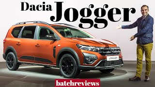 Dacia Jogger 2022 FIRST LOOK amp walkaround – Another brilliant Dacia  batchreviews [upl. by Nunnery]