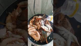 seafoods food crabs shrimp shorts [upl. by Lagasse]