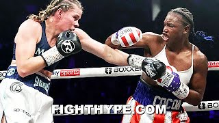 CLARESSA SHIELDS VS SAVANNAH MARSHALL FULL FIGHT ROUNDBYROUND COMMENTARY FT MAYER VS BAUMGARDNER [upl. by Dronski184]