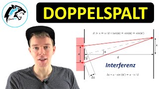 DOPPELSPALT mit Interferenzmuster  Physik Tutorial [upl. by Ramad]