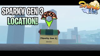 NEW SPARKYSPRIT GEN 3 LOCATION  FASTEST PATH  Shindo Life [upl. by Lindeberg]