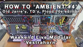 How to ambient 4 LIVE Berlin amp Jarre style Exploration amp Talkthrough followed by a performance [upl. by Johny153]