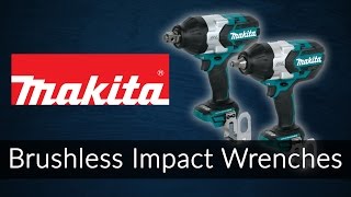 Makita Brushless XWT07 and XWT08 Impact Wrenches [upl. by Kliber46]