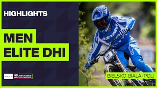 BielskoBiala  Men Elite DHI Highlights  2024 WHOOP UCI Mountain Bike World Cup [upl. by Nivre]