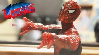 SPIDERMAN STOP MOTION Action Video PART 11 Trailer amp lozaus2 Channel Intro [upl. by Nnyladnarb]