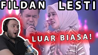 REACTION Duet Paling Serasi Fildan DA Ft Lesti DA quotIlalangquot Kena Di Hati Konser Para Juara 2020 [upl. by Arbas782]