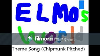 Elmos World Theme Song Chipmunk Pitched [upl. by Niattirb]