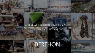 A year at Berthon Boat Company  2023 with Lymington Marina Gemini RIBs Versadock amp BHG Marine [upl. by Ellison31]