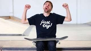 THE EASIEST SKATEBOARD TRICK TO LEARN FAST [upl. by Ennoryt565]