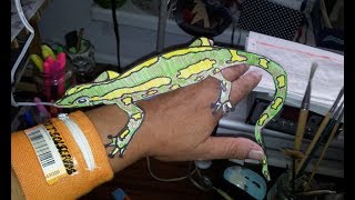 Como dibujar una Salamandra 2D Como desenhar uma salamandra 2D How to draw a Salamander 2D [upl. by Durante351]