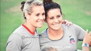 Ashlyn Harris and Ali Krieger Euphoria [upl. by Yrome]