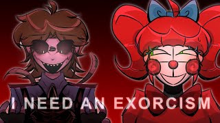 I NEED AN EXORCISM  ANIMATION MEME  FNaF  Elizabeth  Michael Afton [upl. by Eidnam650]