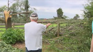 We dodged a bullet Poolesville residents say storm damage could have been much worse [upl. by Abehshtab]