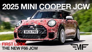 First Look 2025 F66 MINI Cooper JCW Prototype [upl. by Jaenicke]