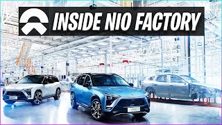 Inside NIO Factory  How NIO Plans to Beat TESLA in China [upl. by Hugibert]