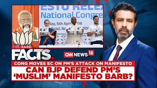 Can BJP Defend PMs Muslim Manifesto Barb  Lok Sabha Elections 2024  Congress Manifesto News18 [upl. by Lezlie151]