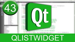 Tutorial Qt Creator  QListWidget [upl. by Ilam849]