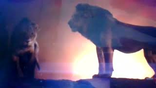 The Lion King 2019 Simba vs Scar English VHS Capture [upl. by Ahsemrak396]