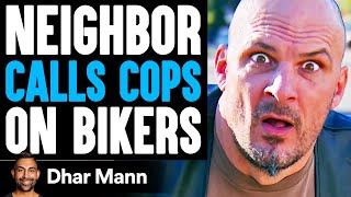 EVIL KAREN Calls Cops On BIKERS Regrets It  Dhar Mann [upl. by Birdie]