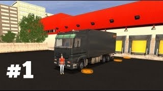 Let´s Play LieferwagenSimulator 2010 GermanHD 1 [upl. by Atilal]