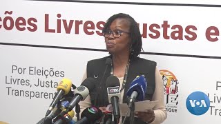 Eleições Autárquicas em Moçambique STAE assegura condições criadas para o pleito [upl. by Ophelia548]