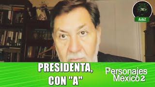 El histriónico Fernández Noroña acepta llamar presidenta a Claudia Sheinbaum [upl. by Ahtekahs]