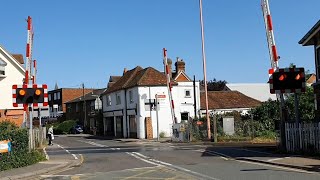 Farncombe West Level Crossing Surrey [upl. by Jit416]