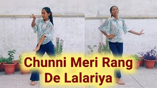 Karan aujla song Chunni meri rang de lalariya song Chunni meri rang de lalariya dancepunjabi song [upl. by Aryamo]