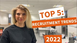 Top 5 Recruitment Trends for 2022  FMCG Recruitment Specialists [upl. by Cown37]