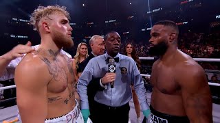 Jake Paul USA vs Tyron Woodley USA 2 Full Fight Highlights HD [upl. by Ev]