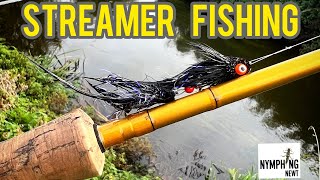 STREAMER FISHING FOR TROUT FRUSTRATING DAY fly fishing uk [upl. by Ahsinahs]